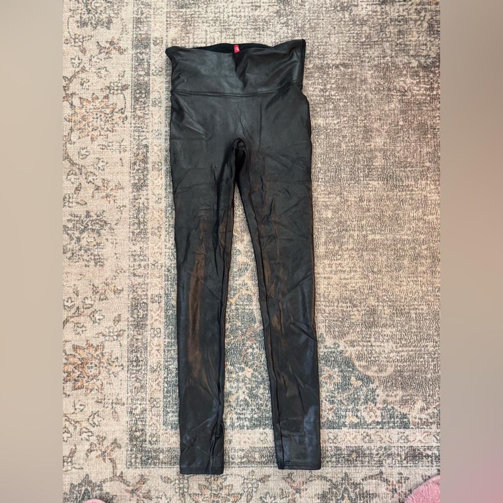 SPANX Black High-Waisted Leggings